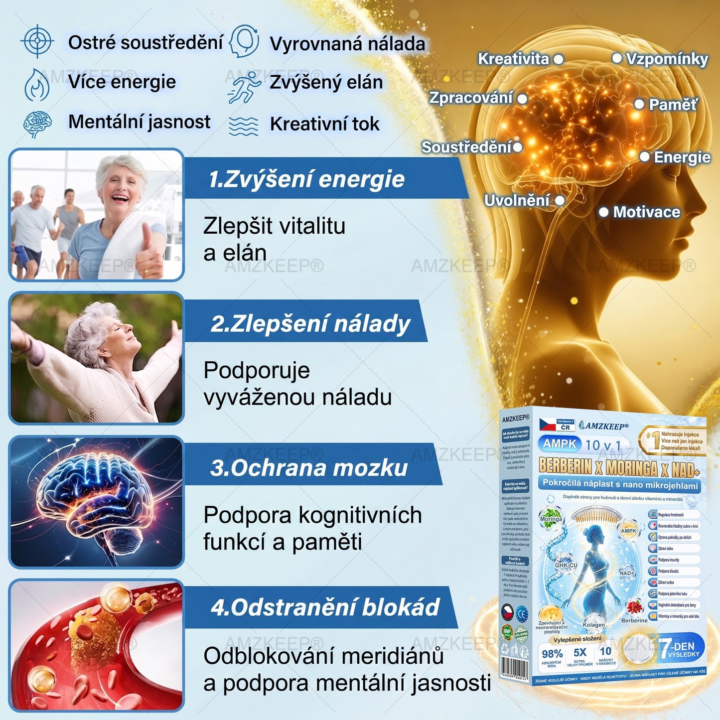 AMZKEEP® AMPK * Moringa * Berberin 10 v 1 –  Metabolická podpora,𝗖𝘂𝗸𝗿𝗼𝘃𝗸𝗮, 𝗦𝗽á𝗻𝗸𝗼𝘃é 𝗮𝗝 𝗣𝗿𝗼𝗯𝗹é𝗺𝘆 𝘀 𝗸ĺ𝗯𝗺𝗶 𝗮