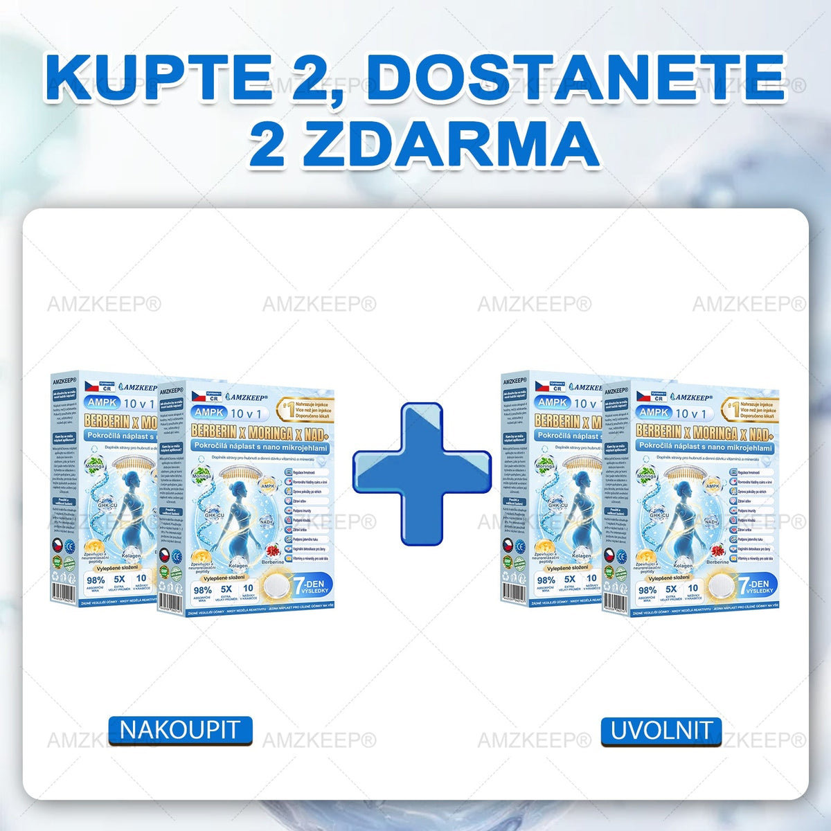 AMZKEEP® AMPK * Moringa * Berberin 10 v 1 –  Metabolická podpora,𝗖𝘂𝗸𝗿𝗼𝘃𝗸𝗮, 𝗦𝗽á𝗻𝗸𝗼𝘃é 𝗮𝗝 𝗣𝗿𝗼𝗯𝗹é𝗺𝘆 𝘀 𝗸ĺ𝗯𝗺𝗶 𝗮