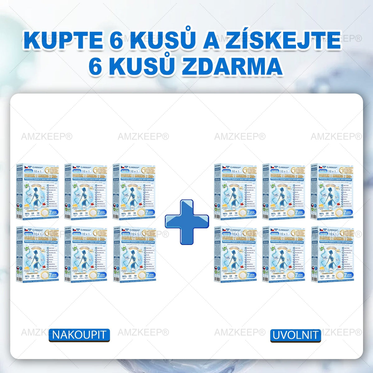 AMZKEEP® AMPK * Moringa * Berberin 10 v 1 –  Metabolická podpora,𝗖𝘂𝗸𝗿𝗼𝘃𝗸𝗮, 𝗦𝗽á𝗻𝗸𝗼𝘃é 𝗮𝗝 𝗣𝗿𝗼𝗯𝗹é𝗺𝘆 𝘀 𝗸ĺ𝗯𝗺𝗶 𝗮